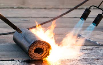 Atlantic Wharf asphalt flat roofing repairs